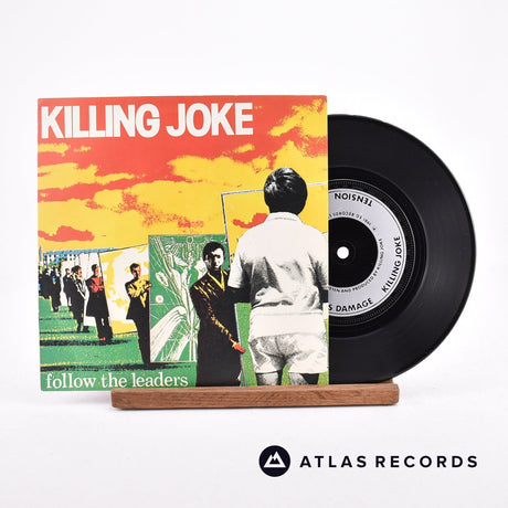 Killing Joke Follow The Leaders 7" Vinyl Record - Front Cover & Record