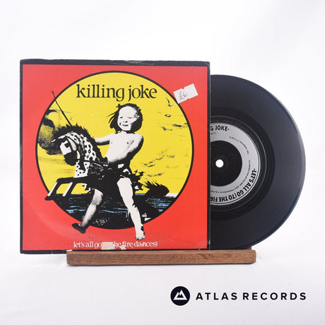 Killing Joke Let's All Go 7" Vinyl Record - Front Cover & Record