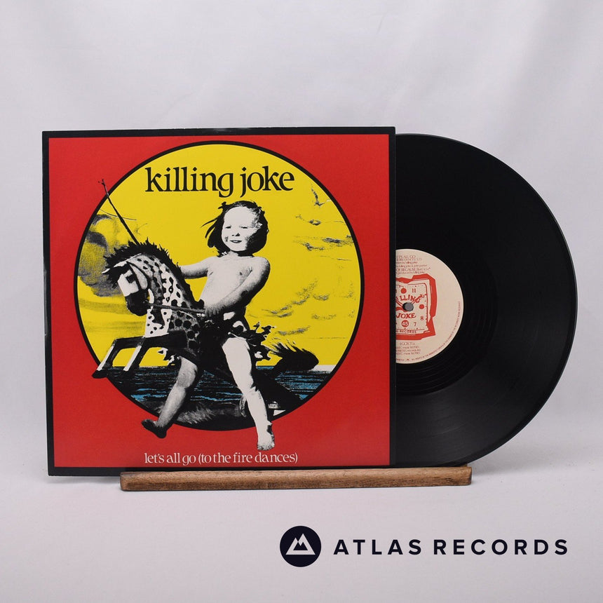 Killing Joke Let's All Go 12" Vinyl Record - Front Cover & Record
