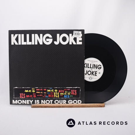 Killing Joke Money Is Not Our God 12" Vinyl Record - Front Cover & Record