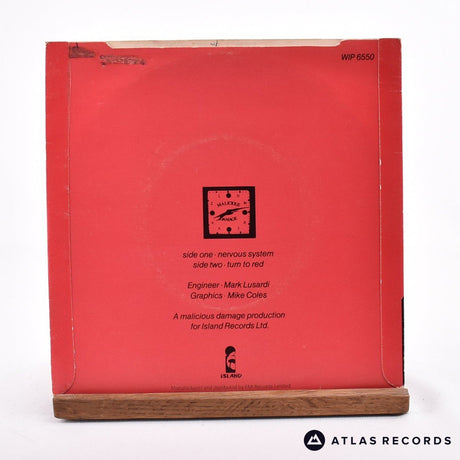 Killing Joke - Nervous System - 7" Vinyl Record - VG+/VG+