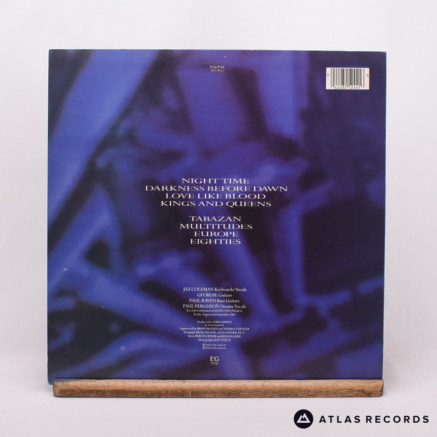 Killing Joke - Night Time - A//1 B//1 LP Vinyl Record - VG+/EX