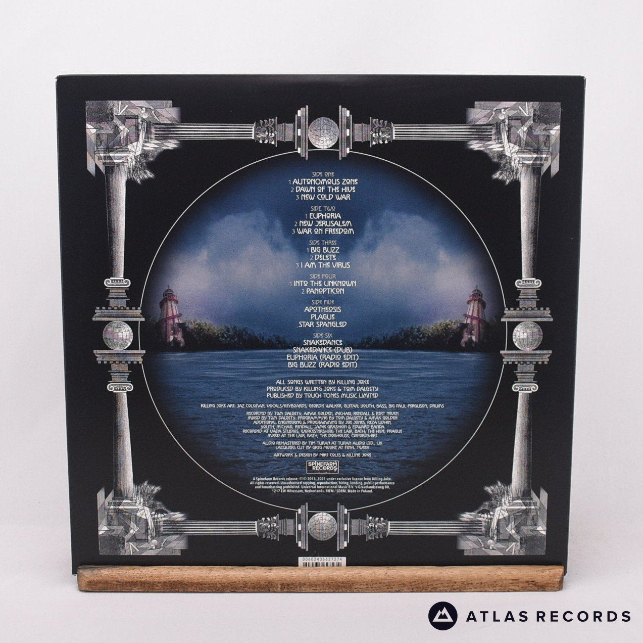 Killing Joke Pylon 3 x LP Vinyl Record NM/EX – Atlas Records