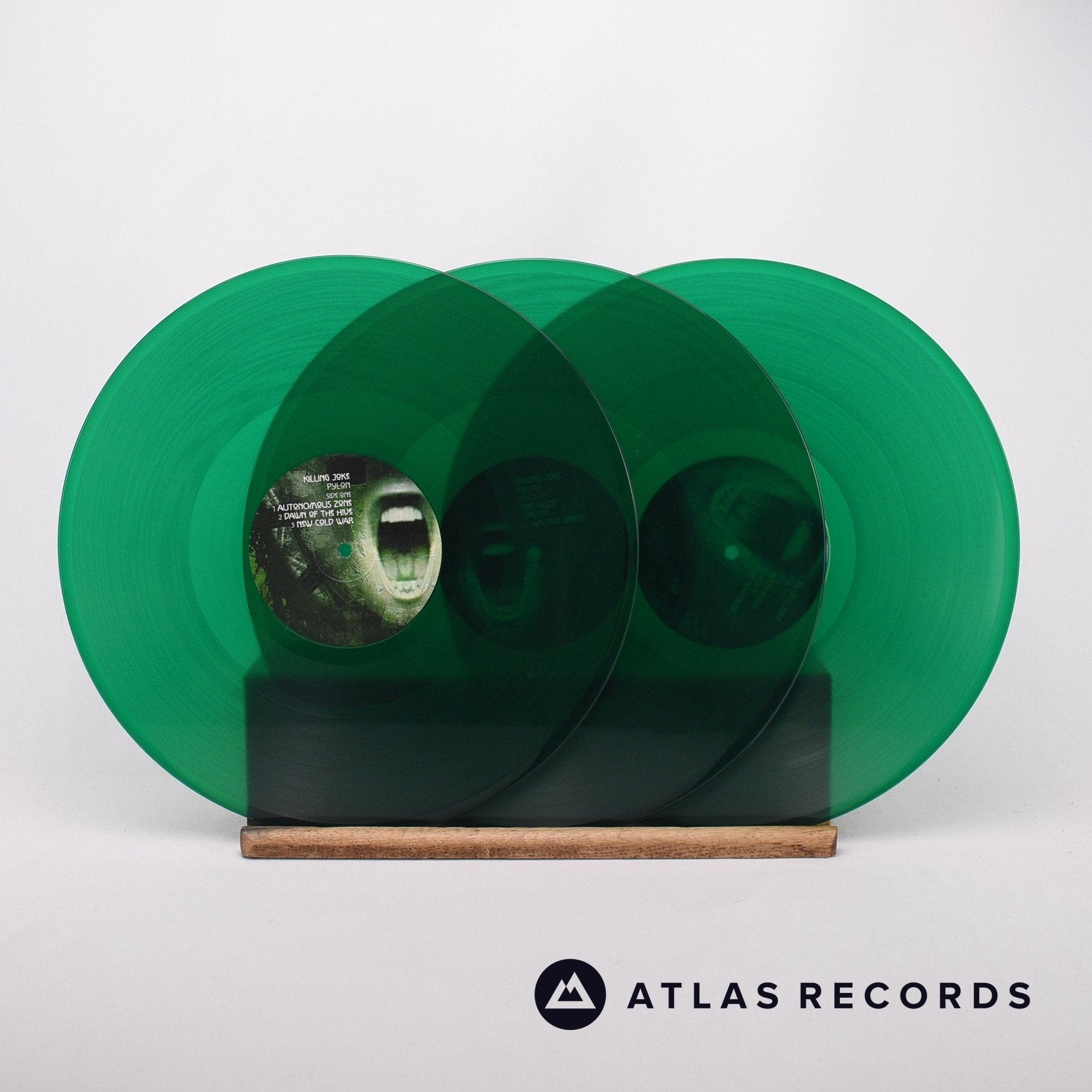 欧3discs LP Killing Joke Pylon (Green Vinyl) SPINE562727 SPINEFARM RECORDS 未開封 /00920 Killing Joke Pylon 3 x LP Vinyl Record NM/EX – Atlas Records