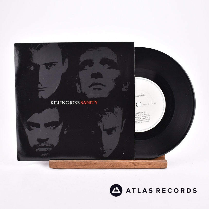 Killing Joke Sanity 7" Vinyl Record - Front Cover & Record