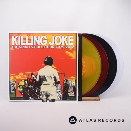 Killing Joke The Singles Collection 1979-2012 4 x LP Vinyl Record - Front Cover & Record