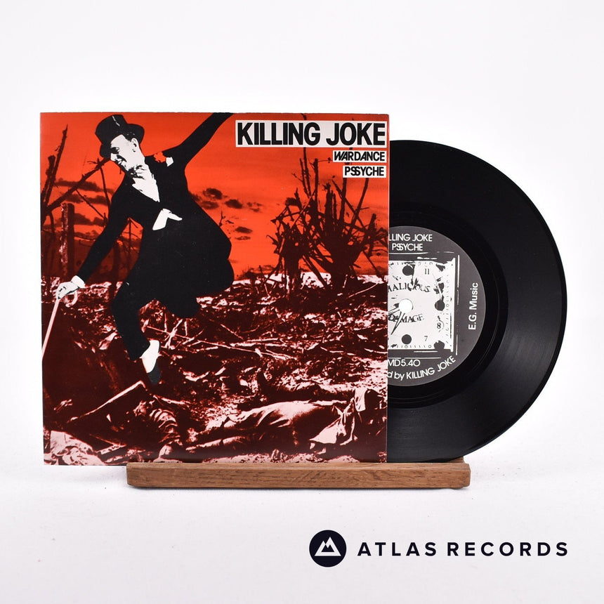 Killing Joke Wardance 7" Vinyl Record - Front Cover & Record