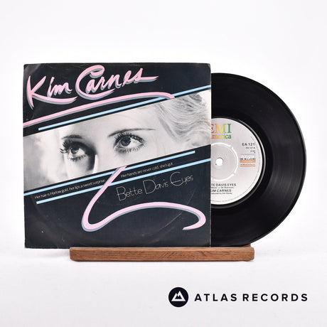 Kim Carnes Bette Davis Eyes 7" Vinyl Record - Front Cover & Record