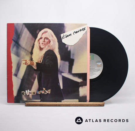 Kim Carnes Mistaken Identity LP Vinyl Record - Front Cover & Record