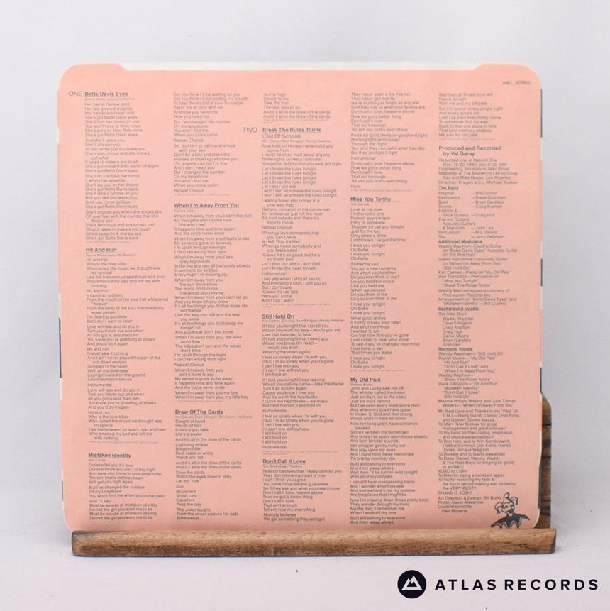 Kim Carnes - Mistaken Identity - LP Vinyl Record - VG+/EX