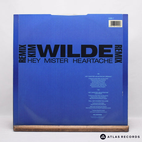 Kim Wilde - Hey Mister Heartache (Kilo Watt Remix) - 12" Vinyl Record - EX/EX