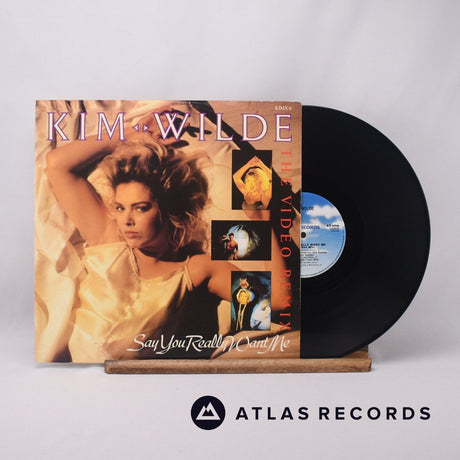 Kim Wilde Say You Really Want Me 12" Vinyl Record - Front Cover & Record