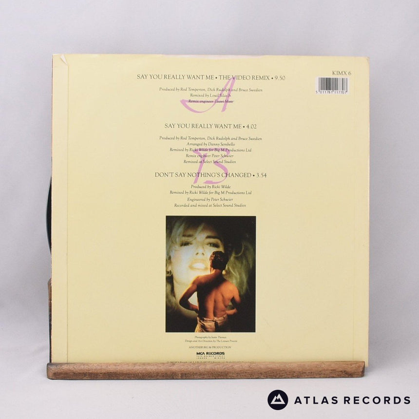 Kim Wilde - Say You Really Want Me (The Video Remix) - 12" Vinyl Record - EX/EX