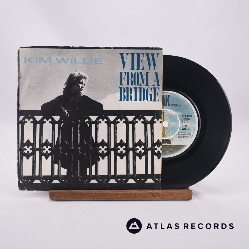 Kim Wilde View From A Bridge 7" Vinyl Record - Front Cover & Record