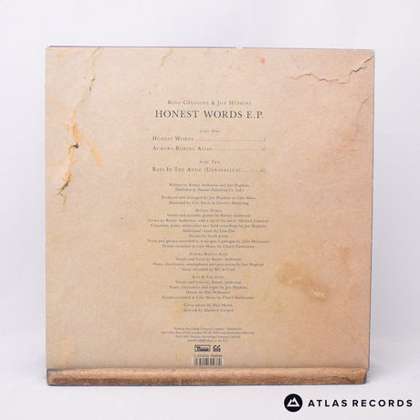 King Creosote - Honest Words - 12" Vinyl Record - NM/NM