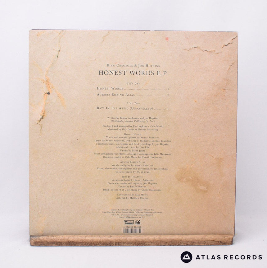 King Creosote - Honest Words - 12" Vinyl Record - NM/NM