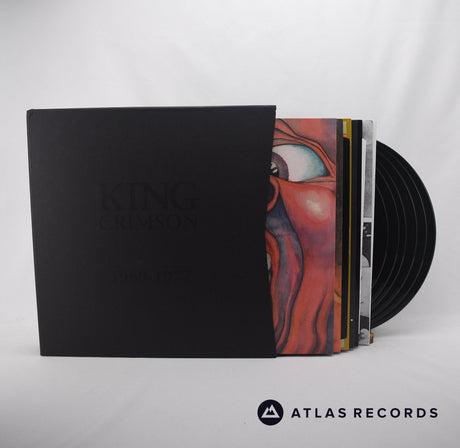 King Crimson 1969-1972 Box Set Double LP + 4 x LP Vinyl Record - Front Cover & Record