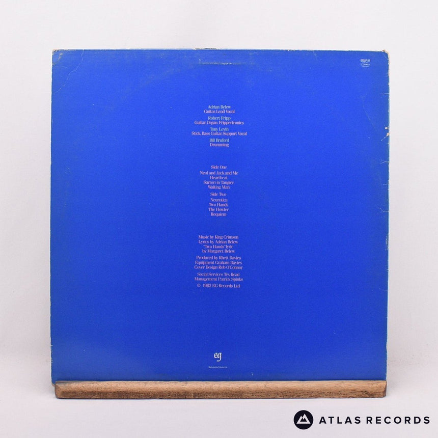 King Crimson - Beat - A//1 B//1 LP Vinyl Record - VG/EX