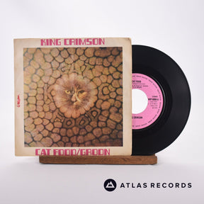 King Crimson Cat Food 7" Vinyl Record - Front Cover & Record