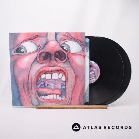 King Crimson In The Court Of The Crimson King 2 x LP Vinyl Record - Front Cover & Record