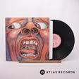 King Crimson In The Court Of The Crimson King LP Vinyl Record - Front Cover & Record