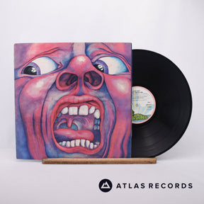 King Crimson In The Court Of The Crimson King LP Vinyl Record - Front Cover & Record