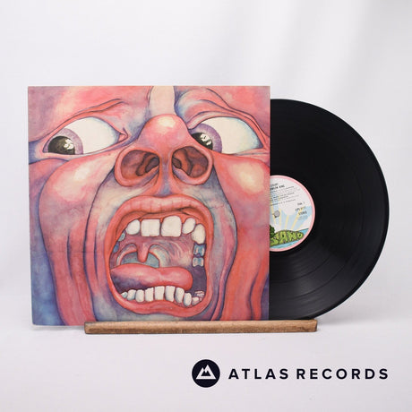 King Crimson In The Court Of The Crimson King LP Vinyl Record - Front Cover & Record