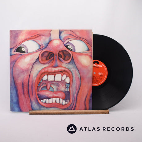 King Crimson In The Court Of The Crimson King LP Vinyl Record - Front Cover & Record