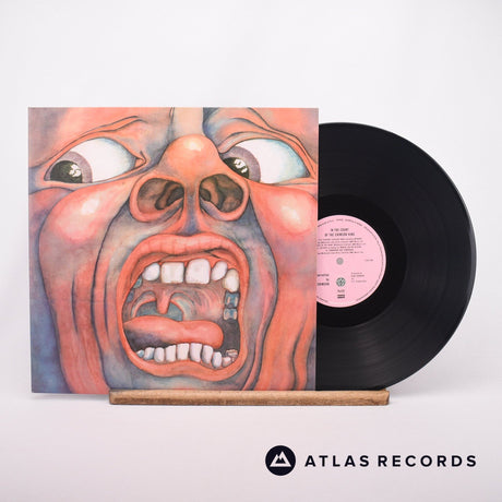 King Crimson In The Court Of The Crimson King LP Vinyl Record - Front Cover & Record
