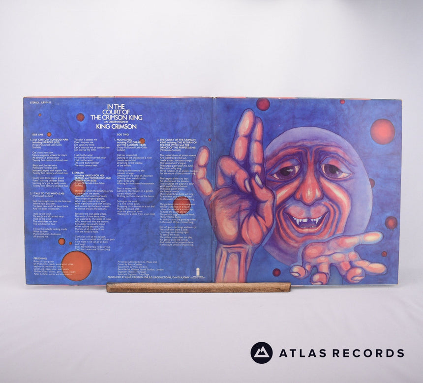 King Crimson - In The Court Of The Crimson King - LP Vinyl Record - VG/VG+