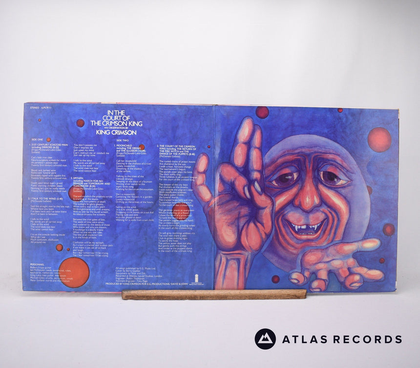 King Crimson - In The Court Of The Crimson King - LP Vinyl Record - VG+/EX
