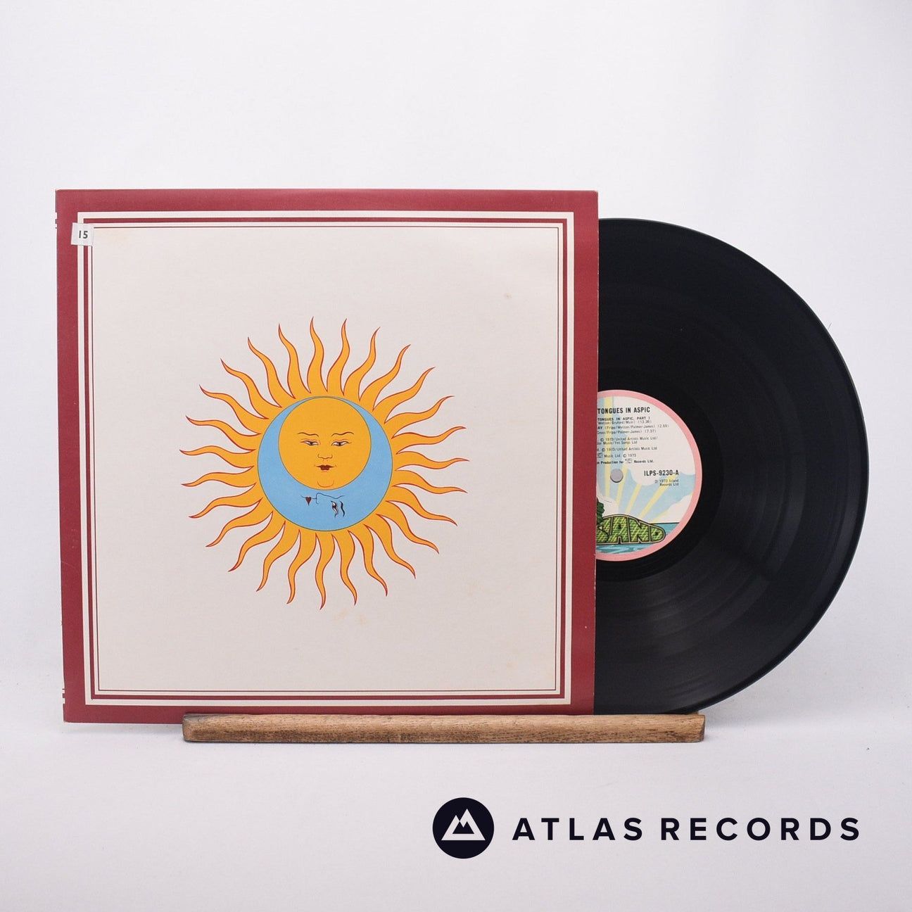 King Crimson Larks' Tongues In Aspic LP Vinyl Record - Front Cover & Record