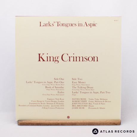 King Crimson - Larks' Tongues In Aspic - 200G A3 B3 LP Vinyl Record - NM/NM