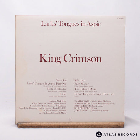 King Crimson - Larks' Tongues In Aspic - A-2 B-2 LP Vinyl Record - EX/VG+