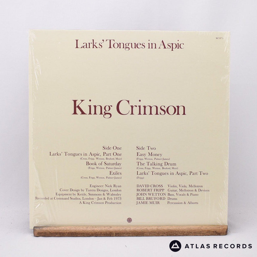 King Crimson - Larks' Tongues In Aspic - 200 Gram Insert LP Vinyl Record - EX/NM