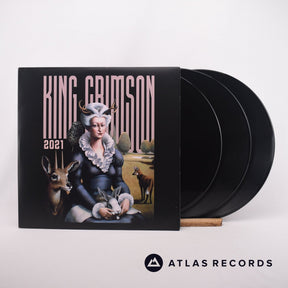 King Crimson Music Is Our Friend 3 x LP Vinyl Record - Front Cover & Record
