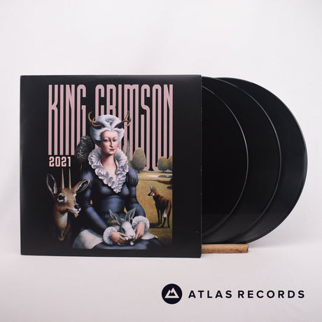 King Crimson Music Is Our Friend 3 x LP Vinyl Record - Front Cover & Record