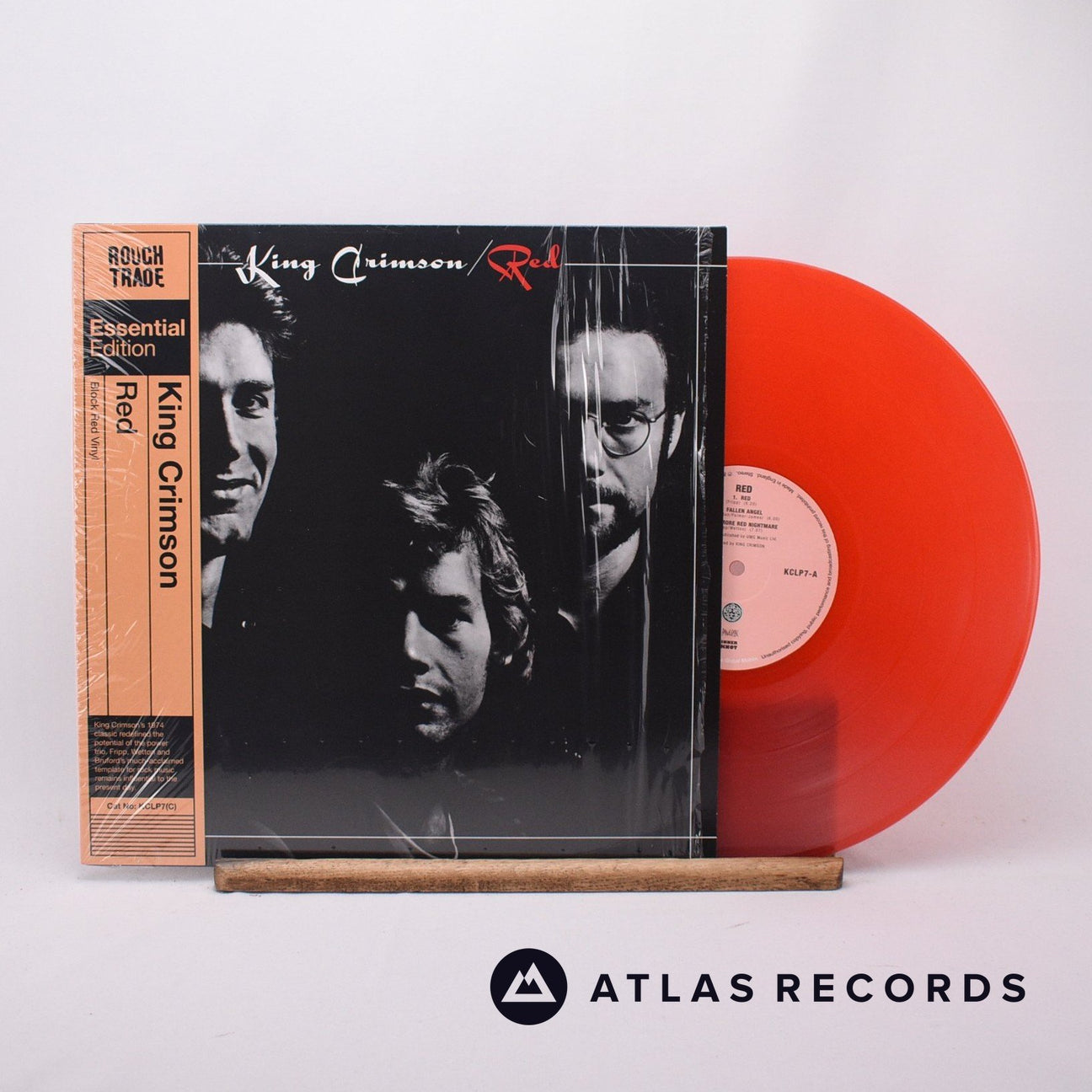King Crimson Red LP Vinyl Record - Front Cover & Record
