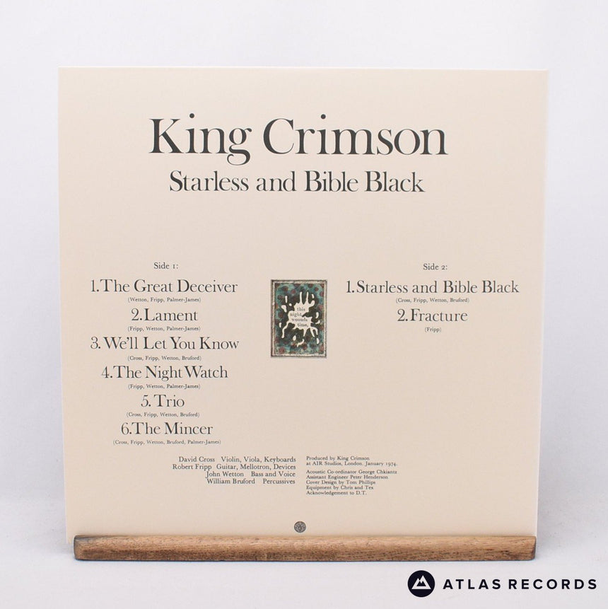 King Crimson - Starless And Bible Black - 200G LP Vinyl Record - NM/NM
