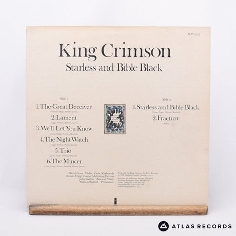 King Crimson - Starless And Bible Black - A2M B3M LP Vinyl Record - VG+/EX