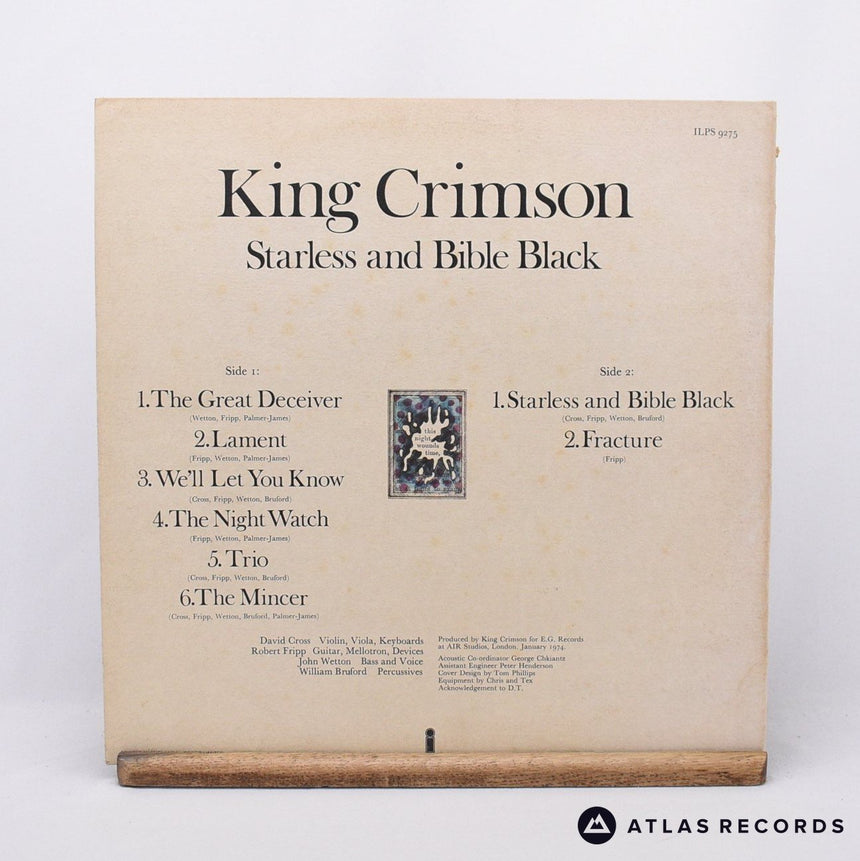 King Crimson - Starless And Bible Black - 2M 3M LP Vinyl Record - VG+/EX