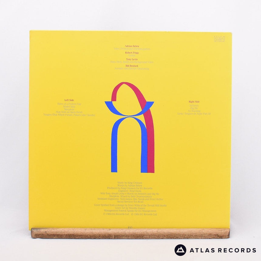 King Crimson - Three Of A Perfect Pair - A ▽ 2 B▽2 LP Vinyl Record - EX/EX