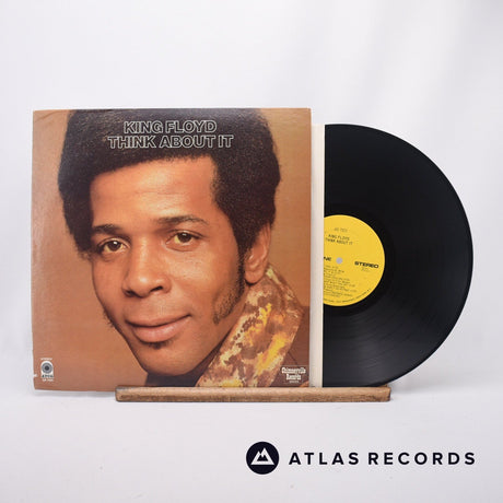 King Floyd Think About It LP Vinyl Record - Front Cover & Record