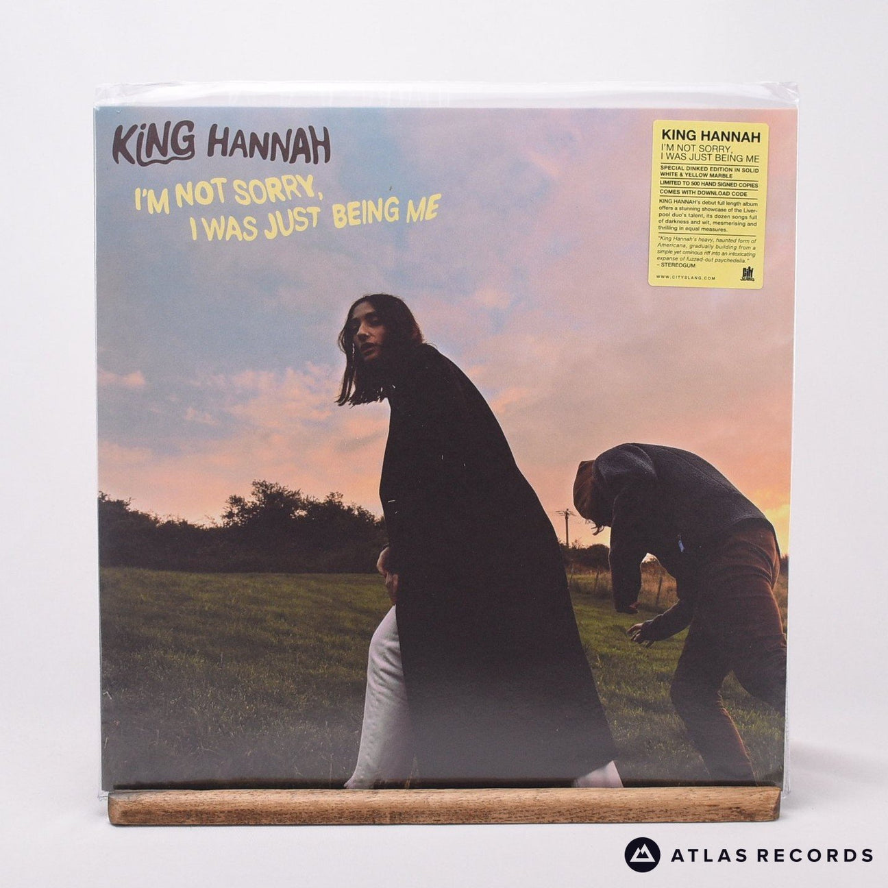 King Hannah I´m Not Sorry, I Was Just Being Me LP + 7" Flexi-Disc Vinyl Record - Front Cover & Record