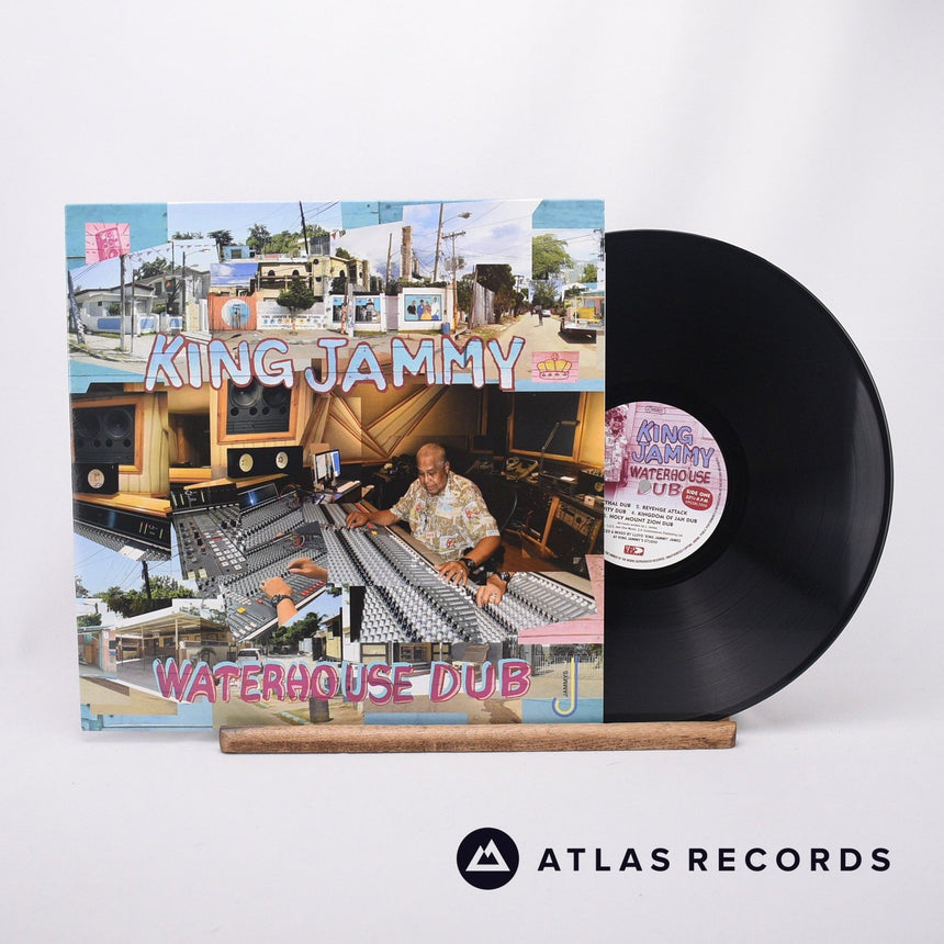 King Jammy Waterhouse Dub LP Vinyl Record - Front Cover & Record