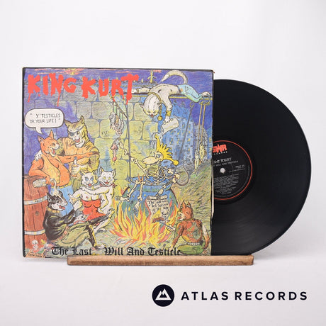 King Kurt The Last Will And Testicle LP Vinyl Record - Front Cover & Record