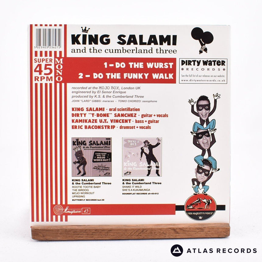 King Salami & The Cumberland Three - Do The Wurst - 7" Vinyl Record - EX/EX