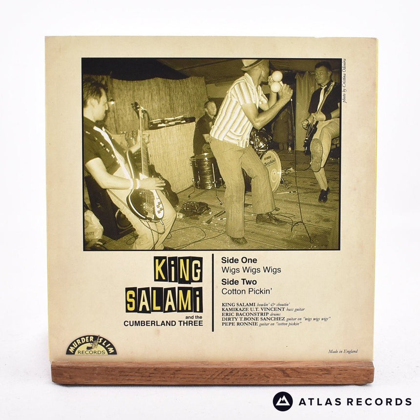 King Salami & The Cumberland Three - Wigs Wigs Wigs - 7" Vinyl Record - EX/EX