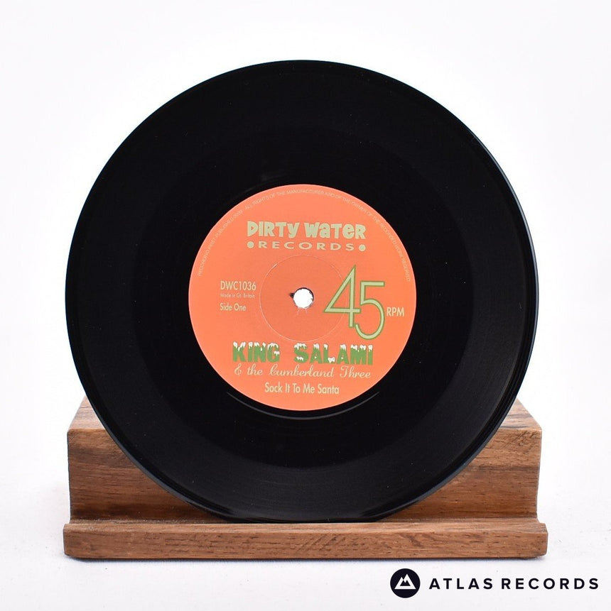 King Salami & The Cumberland Three - Xmas A Go Go - 7" Vinyl Record - EX/EX