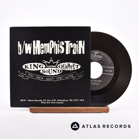 King Sound Quartet Annihilate This Week 7" Vinyl Record - Front Cover & Record